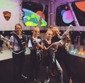 Kinderfeestje bij LaserQuest